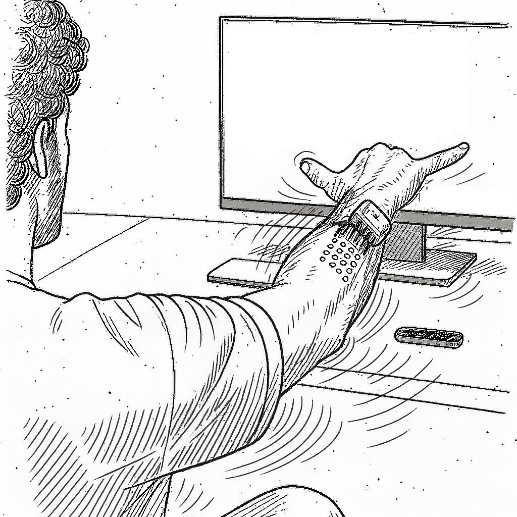 Dynamic: Hand movement from extended position